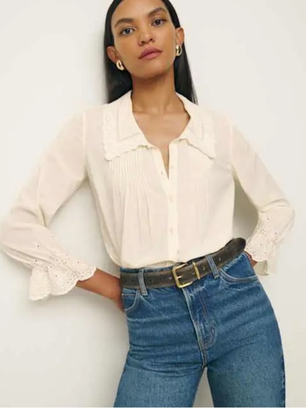 Reformation Juni Blouse - NWT
